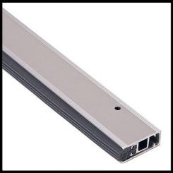 NGP 107N Door Gasket, 1.25" Aluminum Casing with Adjustable .25" Neoprene Seal