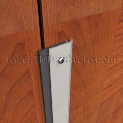 Zero #139-MS Meeting Stile, Aluminum with .188" Sponge Neoprene Seal