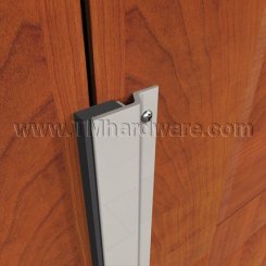 Zero #140A-MS Meeting Stile, Aluminum with .375" Sponge Neoprene Seal