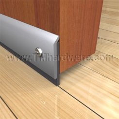 Pemko #315SSN Door Bottom, Stainless Steel with .313" Neoprene Seal