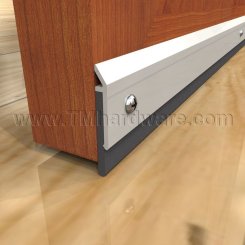 Legacy #793 Door Sweep, Aluminum Casing with .5" Neoprene Seal