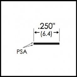 Zero #9495 3M Double Sided Tape, Acrylic Based, .250" (W), 180 Ft. Roll