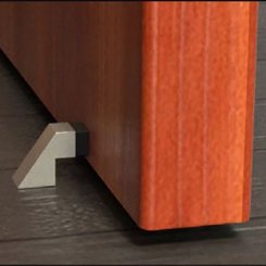 Deltana FDB125 Contemporary Floor Mounted Door Stop, 1.25" Height