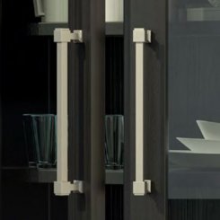 Deltana MP70 Manhattan Cabinet Pull, Solid Brass, 7" Length