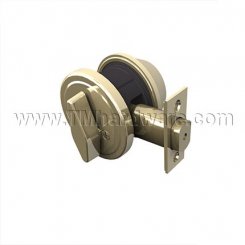 Deltana Single Cylinder Deadbolt, Schlage C Compatible Keyway
