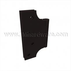 Deltana Parliament Hinge, Plain Bearing, Solid Brass, Standard Weight, 5 Knuckle, 4" x 4"