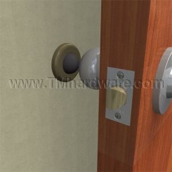 Deltana Wall Mount Convex Bumper, 2-1/2" Diameter
