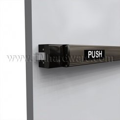 Falcon 1590EO Rim Touchbar Exit Device, Medium Duty - Exit Only