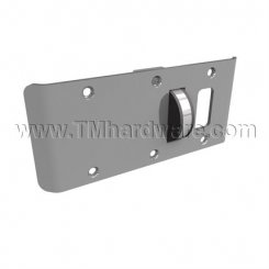 Hager 457, Combination Rescue Door Stop and 2 Way Strike Plate for 1/8" Inset Hung Doors, 5-3/4 x 2-3/4