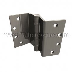 Hager BB1360 - BB1361, 2 Ball Bearing, Stainless Steel, Heavy Weight, 5 Knuckle, Full Mortised, Swing Clear Hinge, For Square or Beveled Doors