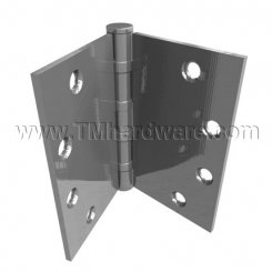 Hager WTBB1168, 4 Ball Bearing, Steel, Extra Heavy Weight, 5 Knuckle, Full Mortised, Wide Throw Hinge, All Sizes