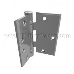 Hager BB1173, 2 Ball Bearing, Steel, Heavy Weight, 5 Knuckle, Half Surface Hinge, Sized 4" - 5"