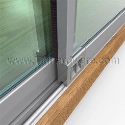 Hafele Vertical Dust Strip, for Bypass Applications, 98"