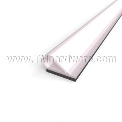 Pemko #HSS2000xS88 Adhesive Weatherstrip, 1/2" Wide Silicone and Intumescent Bulb