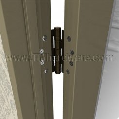 Hager BB1277, Ball Bearing Steel Slip-in Hinge for Aluminum Entrance, Both Leaves Tapped