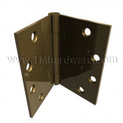 Hager WTAB850, Concealed Anti-Friction Bearing, Brass or Stainless Steel, Extra Heavy Weight, 3 Knuckle, Full Mortise, Wide Throw Hinge, All Sizes