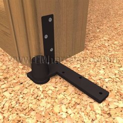 Ives 7215 3/4" Offset Pivot Set with a Top Header Mount and Bottom Jamb Mount, 500 LB Doors