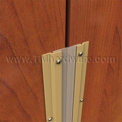 NGP 9125 Meeting Stile Set, .875" Aluminum Casing with .375" Premium Grade Silicone Seal in DKB Finish