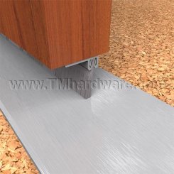 NGP D648 Door Sweep, 1" Aluminum Casing with 1" Nylon Brush