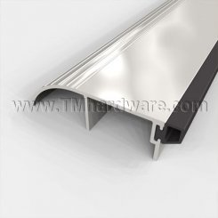 Pemko #149 Bumper Threshold, 2.5" Aluminum for Outswing Doors with Choice of Seals, .75" H