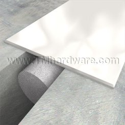 Pemko #14/1 Cover Plate for Expansion Joint, Aluminum with Pemkote, .25” Thick
