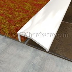 Pemko #1951 Carpet Edge Divider, 1.375" Aluminum Seam Binding, .5" H