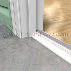 Pemko #207V Vinyl Top Thresholds with Aluminum Casing, 3. 5” W, 1.125” H