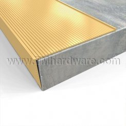 Pemko #327 Stair Nosing, Aluminum and Anodized, 4.5” Depth, 1.75” Riser