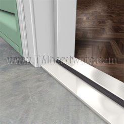 Pemko Fixed Door Threshold, 4.56" wide,  Aluminum with Kerf Seal