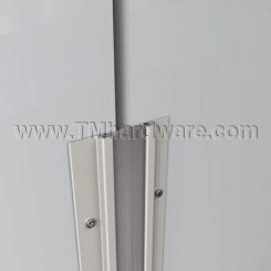 Pemko #18041 Meeting Stile, .75" Aluminum Casing with .375" Brush Seal