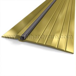 Pemko #2005BVT Latching Panic Exit Threshold, 5" Bronze with Rubber Seal, .25" H
