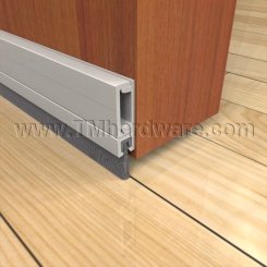 Pemko #29324DB Door Sweep, .875" Aluminum with Snap-On Cover and .375" Nylon Brush