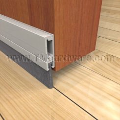Pemko #29326 Door Sweep, .875" Aluminum with Snap-On Cover and .625" Nylon Brush