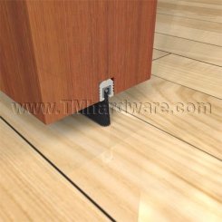 Pemko #5041 Door Sweep, Mortised Aluminum with .406" Nylon or Soft Brush