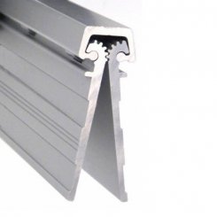 PemkoHinge™ #FM85SLF , Full Mortised with Flush Short Leaves Continuous Hinge, Heavy Duty Grade 1 - Quick Ship