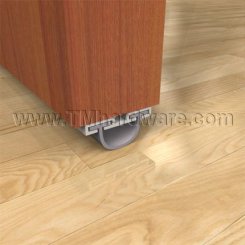 Pemko #314 Door Sweep, Aluminum Track with EPDM Bulb Seal, .75” Clearance