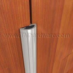 Pemko #352 Meeting Stile,  Aluminum ‘T’ Casing with Neoprene Seal for Reverse Beveled Door