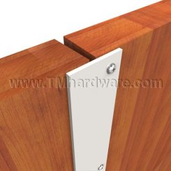 Pemko #357 Meeting Stile, 2" Aluminum or Steel Overlapping Strip, .125" Thick