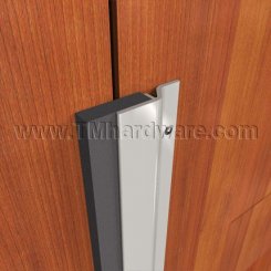 Pemko #375R-MS Meeting Stile, 1.625" Aluminum or Bronze Casing with Thick Sponge EPDM Seal
