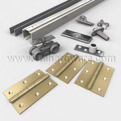 HF2/100A P.C. Henderson Folding Doors/ Room Dividers up to 100 Lbs., Doors up to 24" W