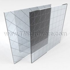 Activar Glazing WS, 1/4" WireShield Glass, Fire and Safety Rated, up to 4' x 8'
