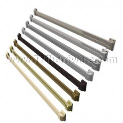 Rockwood 10 Push Bar With End Brackets, 24" - 36"