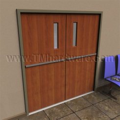 Rockwood 25, 26 Almost Flush Push Bar, Standard Weight, 24" - 36"