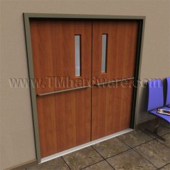 Rockwood 47 / Series 47, Straight Single Push/Pull Bar, 24"- 36"