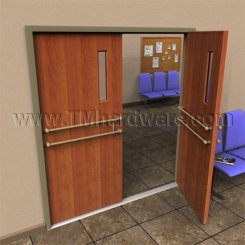 Rockwood 52 Set of Pull on Push Bars and Two Push Bars up to 36" CTC