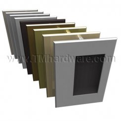 Rockwood 94L Flush Pull with Lugs for Thru Bolt - 3.5" x 5"