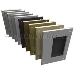 Rockwood #94BTB Flush Door Pull (Pair), Back To Back Mounting - 3.5" x 5"