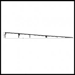 NGP R125 Modular Ramp, Aluminum, 1.25" Height, 15" Width