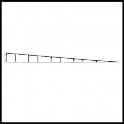 NGP R250 Modular Ramp, Aluminum, 2.5" Height, 30" Width