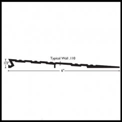 NGP R50 Modular Ramp, Aluminum, .5" Height, 6" Width